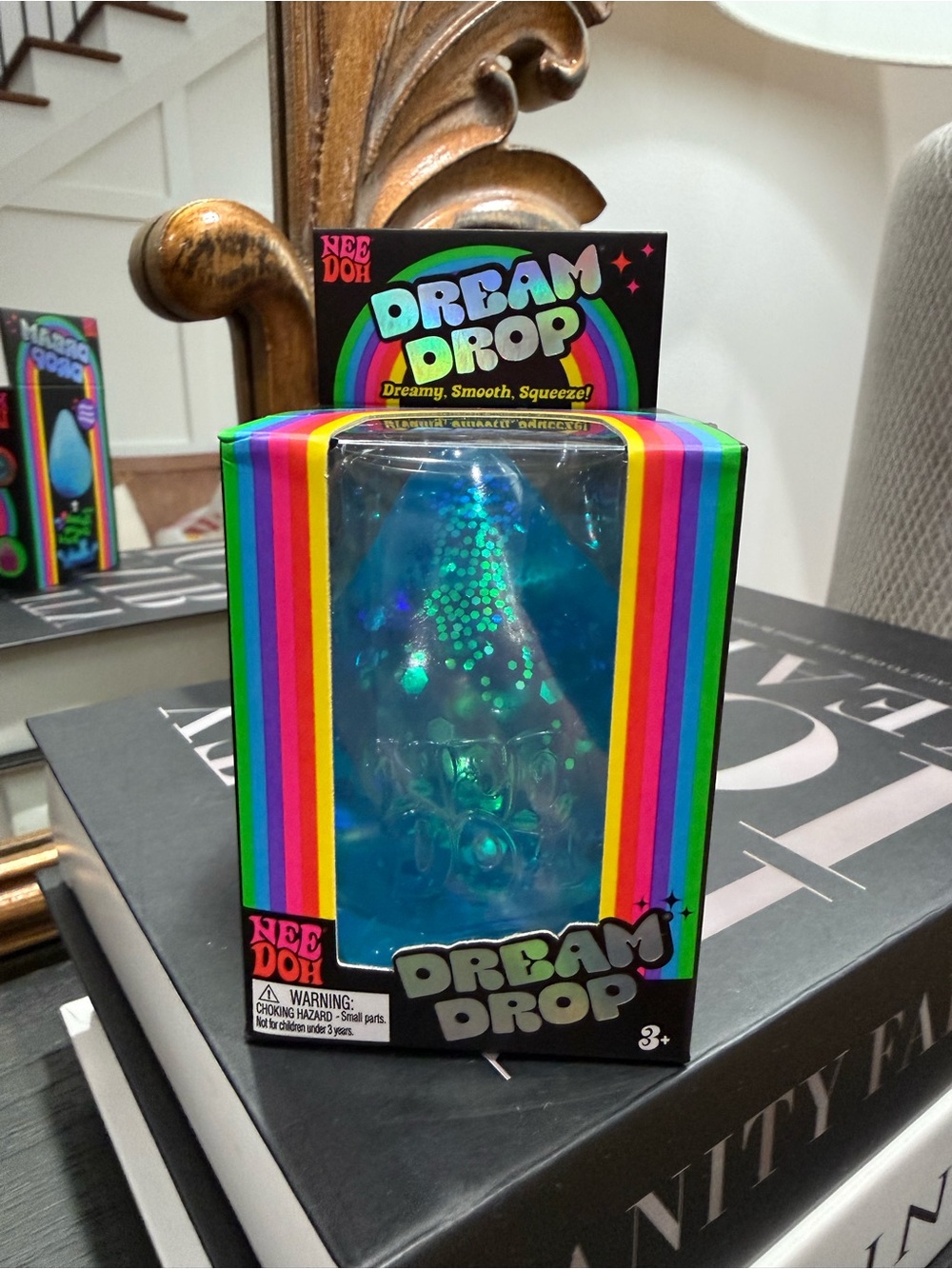 Dream Drop Squeeze Toy - Blue